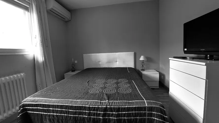 Foto de dormitorio en un piso en alquiler