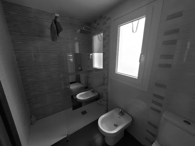 Foto de baño en un piso en alquiler