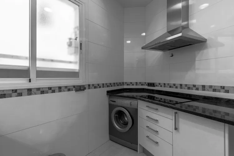 Foto de cocina en un piso en alquiler