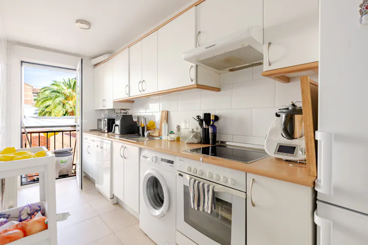 Foto de cocina en un piso en alquiler
