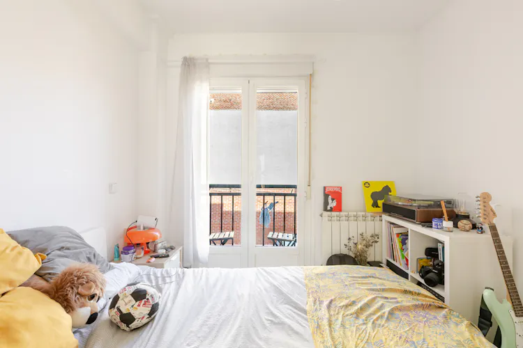 Foto de dormitorio en un piso en alquiler
