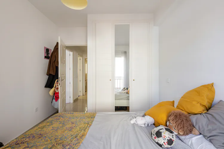 Foto de dormitorio en un piso en alquiler