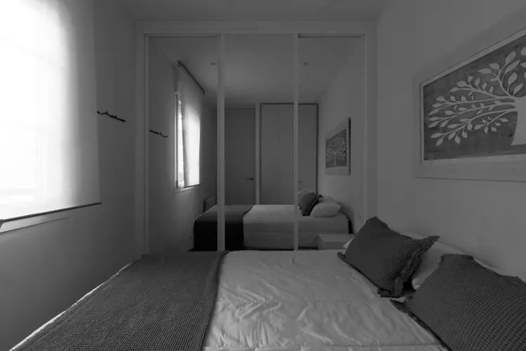 Foto de dormitorio en un piso en alquiler