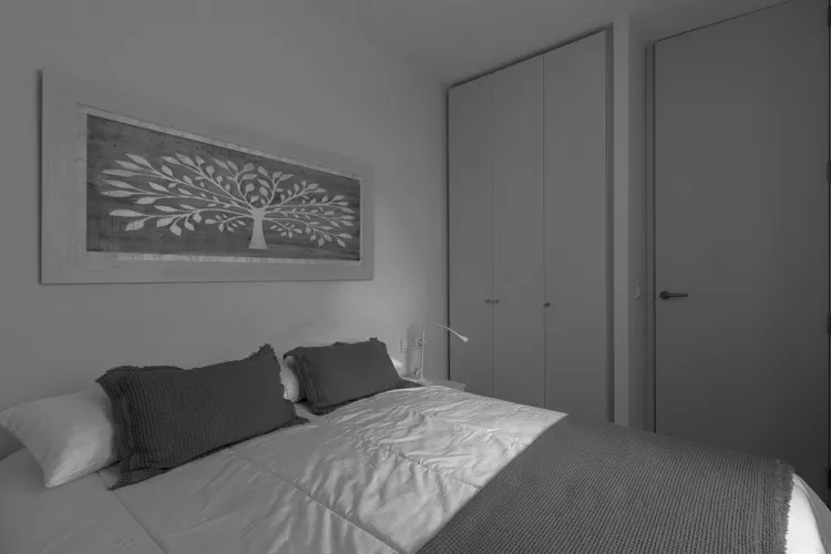 Foto de dormitorio en un piso en alquiler
