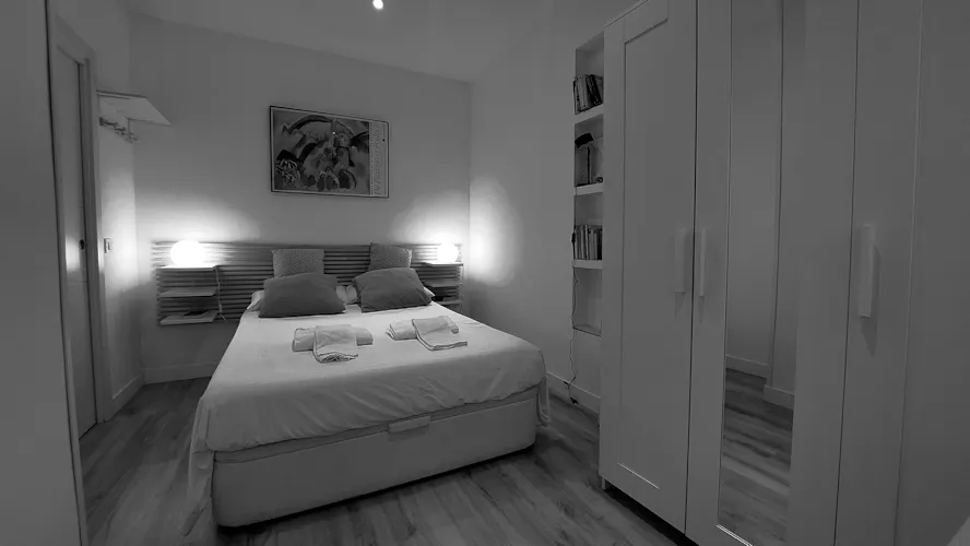 Foto de dormitorio en un piso en alquiler
