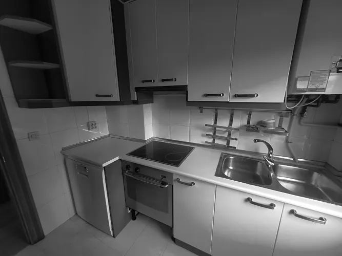 Foto de cocina en un piso en alquiler