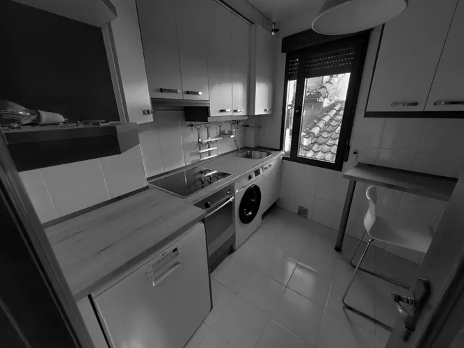 Foto de cocina en un piso en alquiler