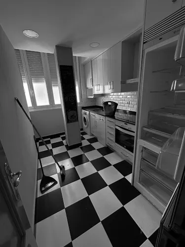 Foto de cocina en un piso en alquiler