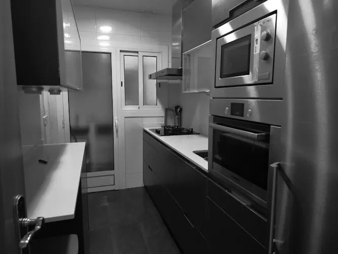 Foto de cocina en un piso en alquiler