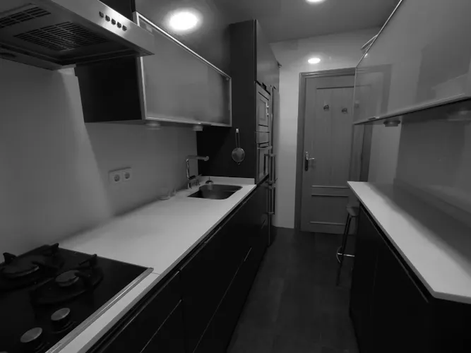 Foto de cocina en un piso en alquiler