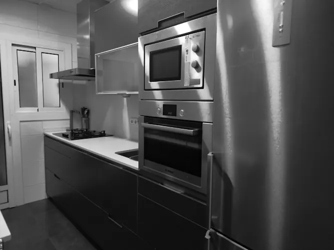 Foto de cocina en un piso en alquiler