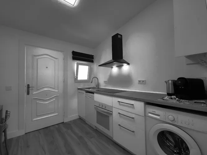 Foto de cocina en un piso en alquiler