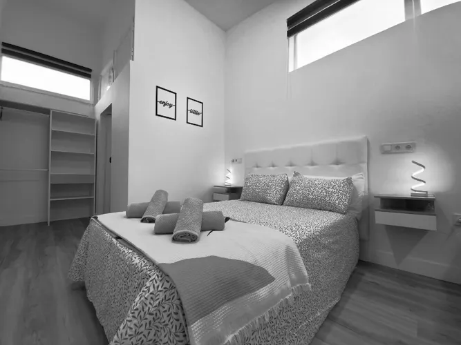 Foto de dormitorio en un piso en alquiler