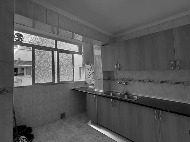 Foto de cocina en un piso en alquiler