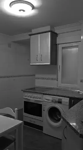 Foto de cocina en un piso en alquiler