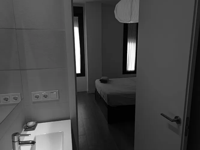 Foto de dormitorio en un piso en alquiler