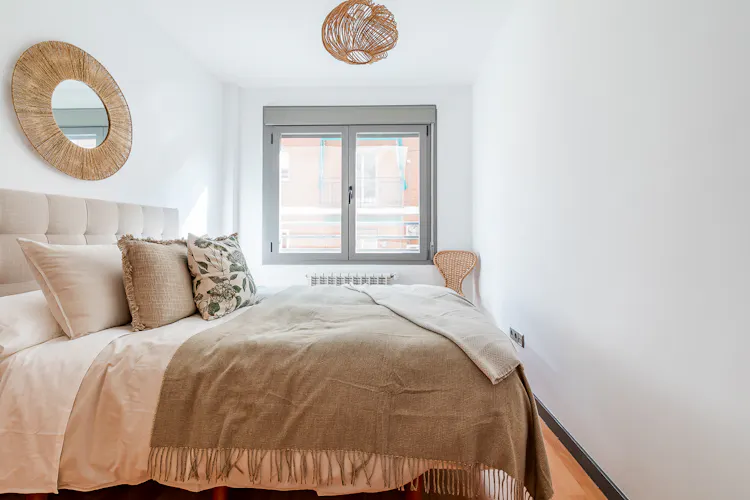 Foto de dormitorio en un piso en alquiler