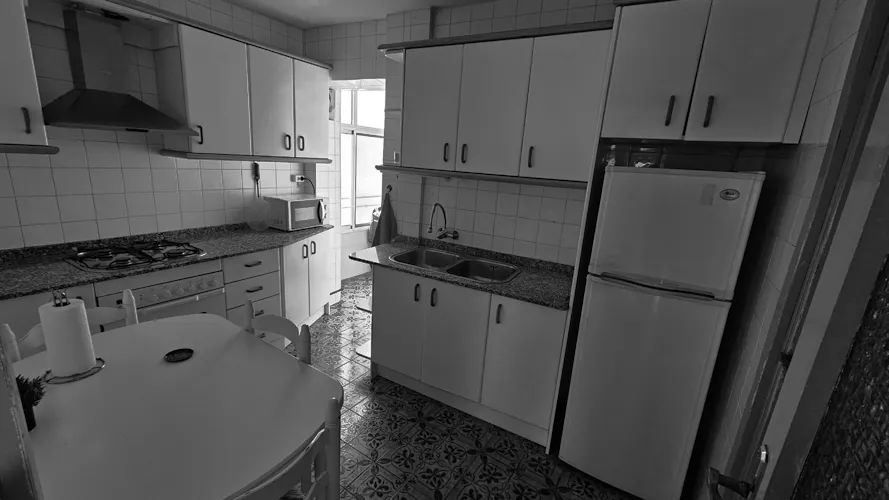 Foto de cocina en un piso en alquiler