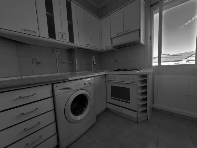 Foto de cocina en un piso en alquiler