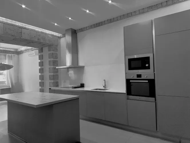 Foto de cocina en un piso en alquiler