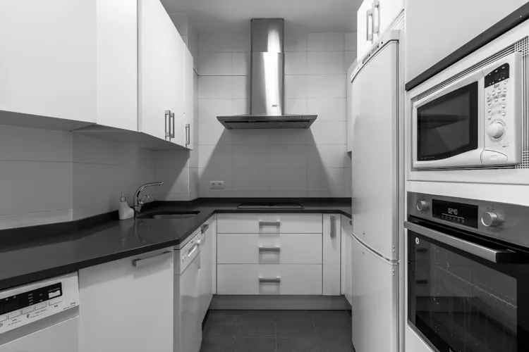 Foto de cocina en un piso en alquiler