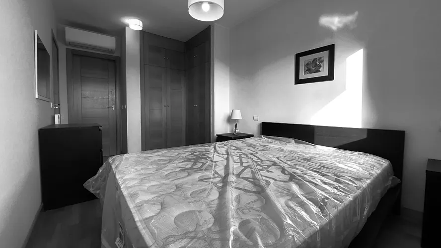 Foto de dormitorio en un piso en alquiler