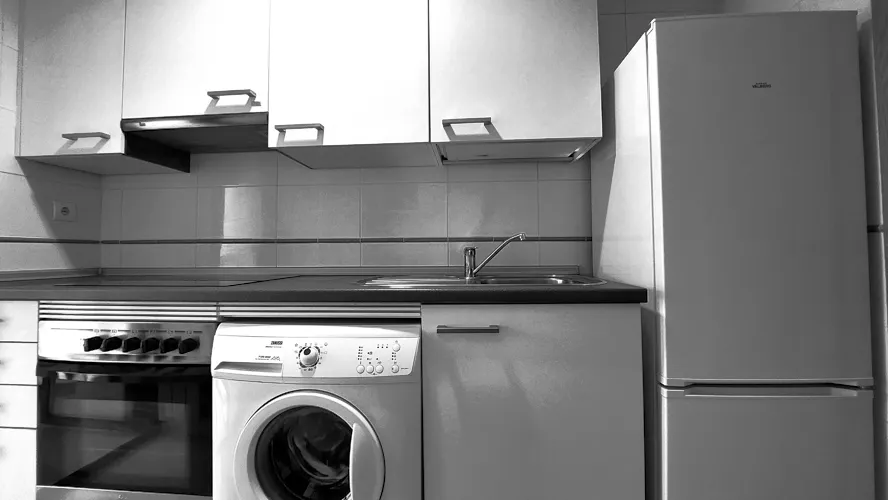 Foto de cocina en un piso en alquiler