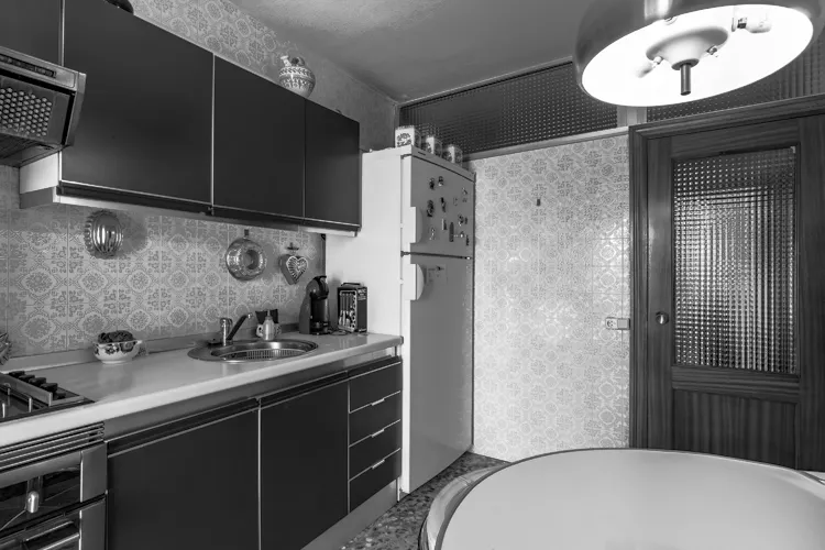 Foto de cocina en un piso en alquiler