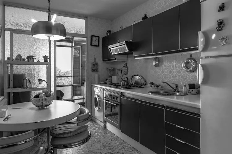 Foto de cocina en un piso en alquiler