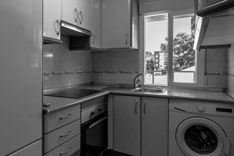 Foto de cocina en un piso en alquiler