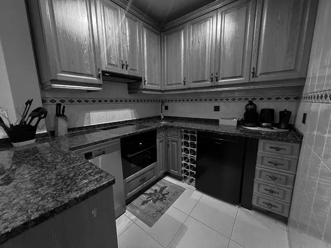 Foto de cocina en un piso en alquiler