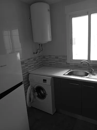 Foto de cocina en un piso en alquiler