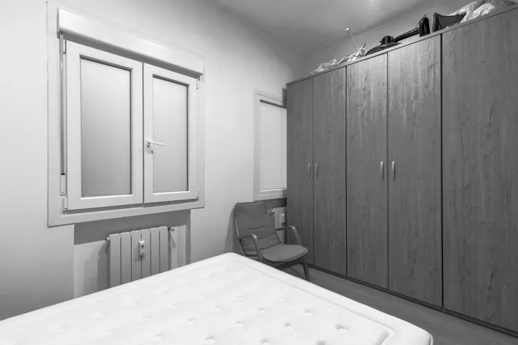 Foto de dormitorio en un piso en alquiler