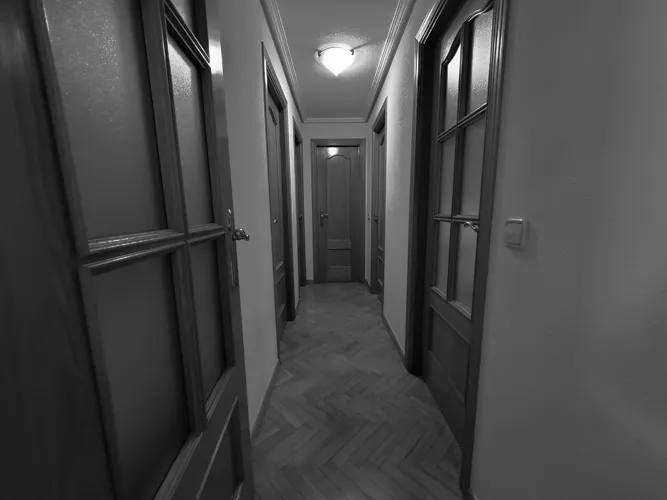 Foto de pasillo en un piso en alquiler