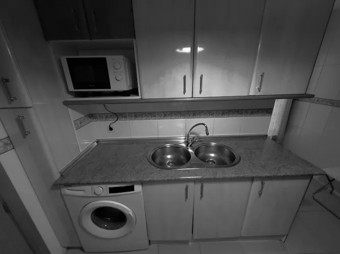 Foto de cocina en un piso en alquiler