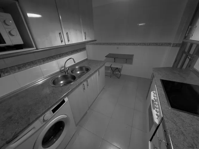 Foto de cocina en un piso en alquiler