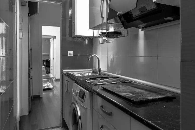 Foto de cocina en un piso en alquiler