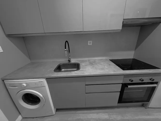 Foto de cocina en un piso en alquiler