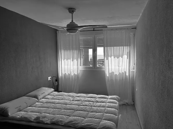 Foto de dormitorio en un piso en alquiler