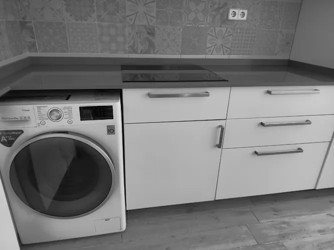 Foto de cocina en un piso en alquiler