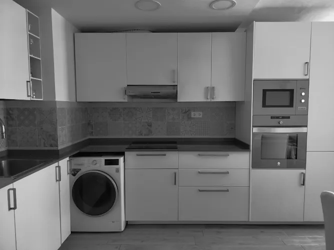 Foto de cocina en un piso en alquiler