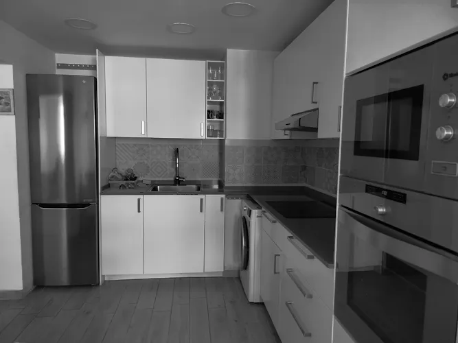 Foto de cocina en un piso en alquiler