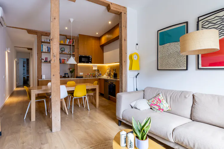 Foto de salón en un piso en alquiler