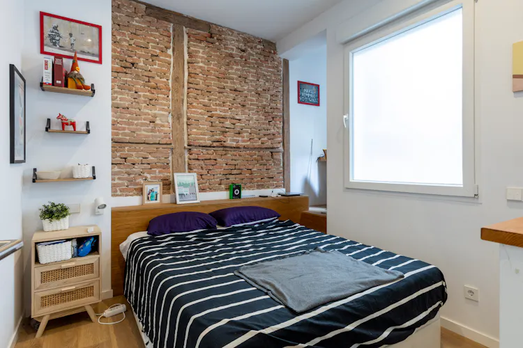 Foto de dormitorio en un piso en alquiler