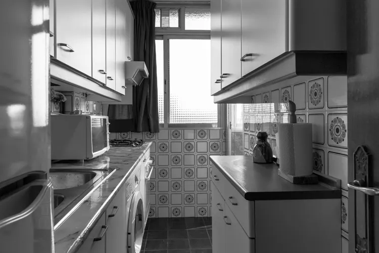 Foto de cocina en un piso en alquiler