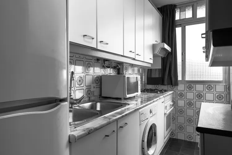 Foto de cocina en un piso en alquiler