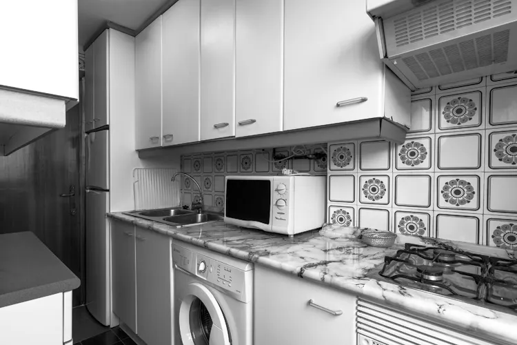 Foto de cocina en un piso en alquiler