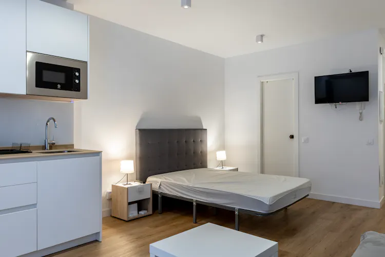 Foto de dormitorio en un piso en alquiler