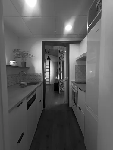 Foto de cocina en un piso en alquiler