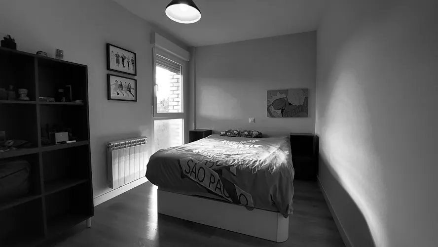 Foto de dormitorio en un piso en alquiler